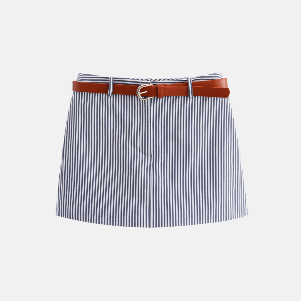 Navy Short Skirt